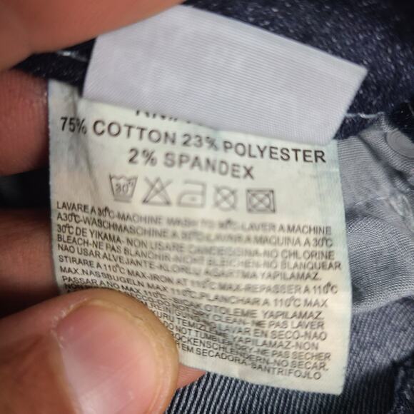 Do Denim Jeans Womens 8 Blue Pants Skinny Embroidered Low Rise Retro 30x29 - Picture 4 of 11